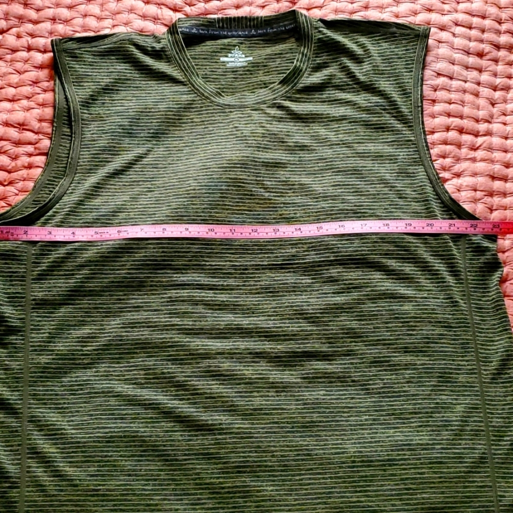 Prana mens tank topshirt XL NWOT